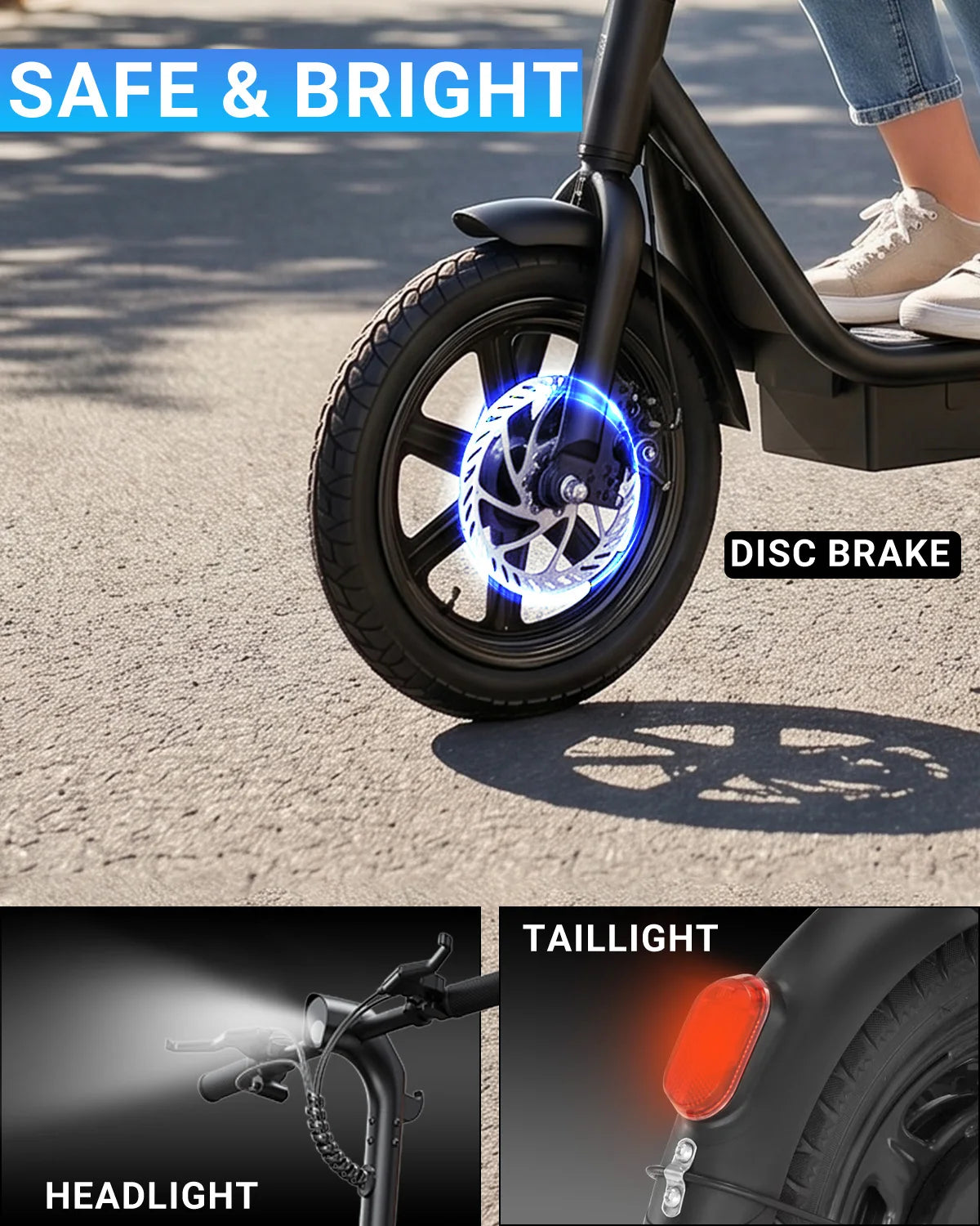 DYU C4 14 inch Folding Electric Scooter Mini E-Bike 500W Peak 20MPH 280Wh Battery Compact City Commuter E-Scooter Style UL2849