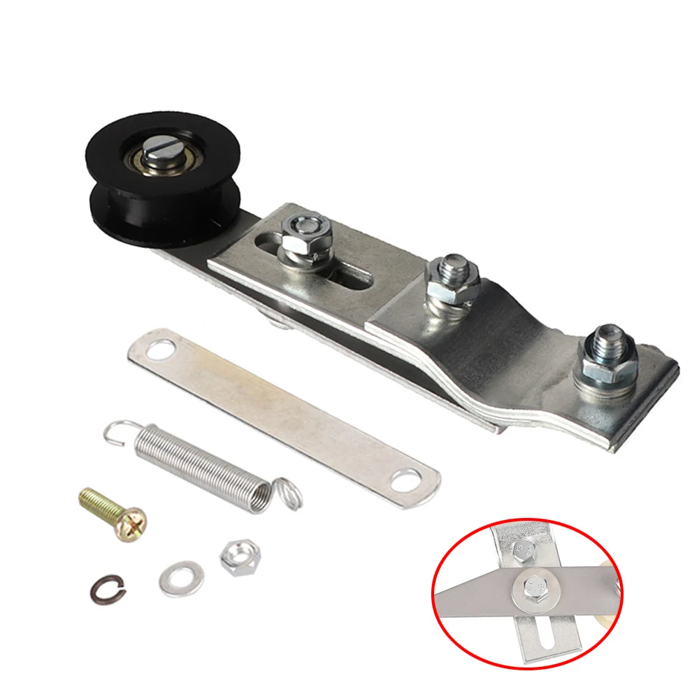 Spring Bearing Chain Idler Tensioner Adjustable Bracket Pulley Kit For 49cc 60cc 66cc 80cc Gas Engine Motorized Bicycle Parts