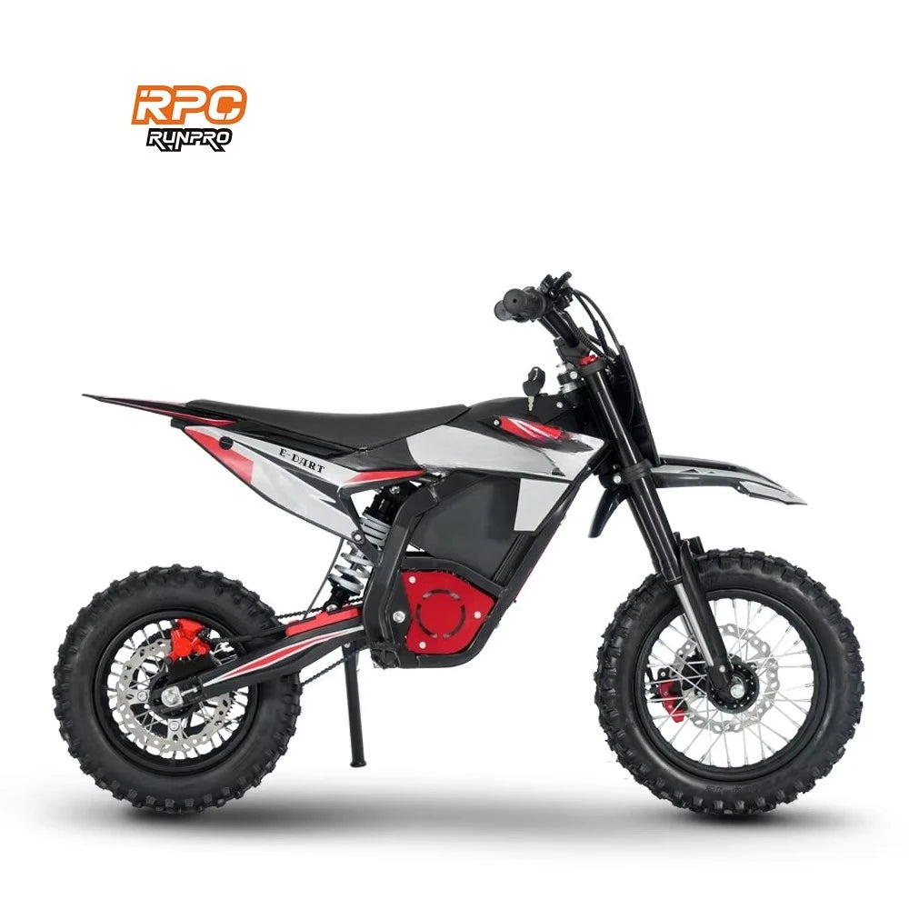 Lightweight Design2026 New Arrival Kids 14/12 12/10 Inch Off Road E-Dirt Bike 48V 1300W 1800W Pit Bike Fun Bikes With CE Approv