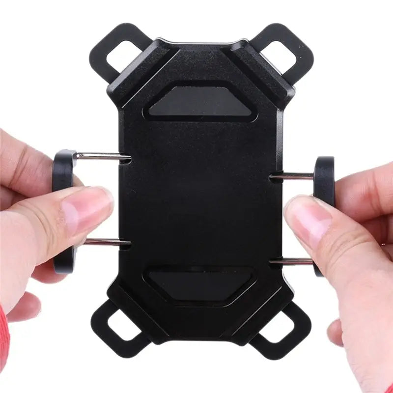 AEF5-1 PCS Mobile Phone Bracket Microphone Bracket Strap Anti-Slip Shock-Absorbing Outdoor Bicycle Bracket