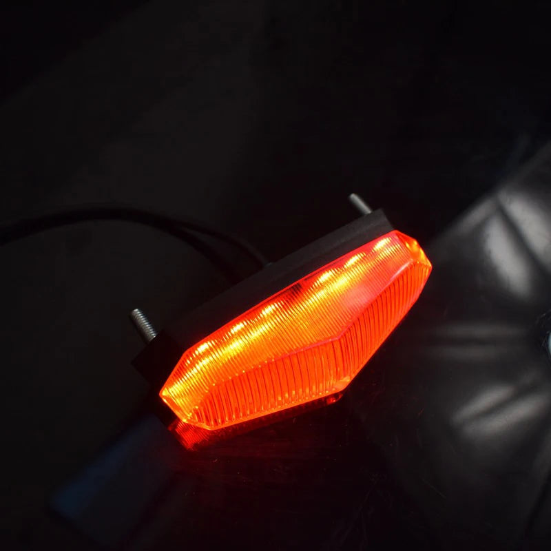 New 12V-80V Electric BikeTaillights LED Safety Warning Rear Lamp For E-scooter Ebike Warning Taillights Bike Accessories