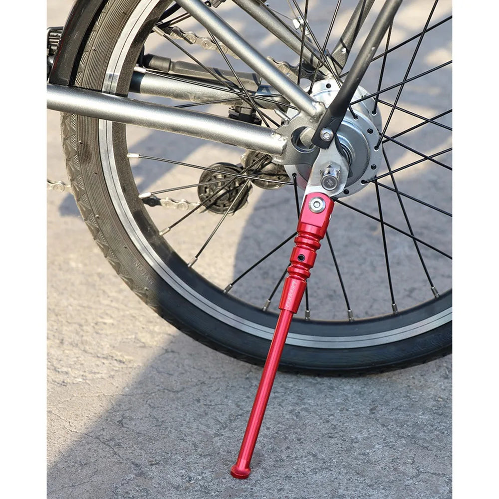 ABST  Bicycle Kick Stand Road Bike Kickstand Mountain Bike Bicycle Cycle Rack for Accessories(Silver)
