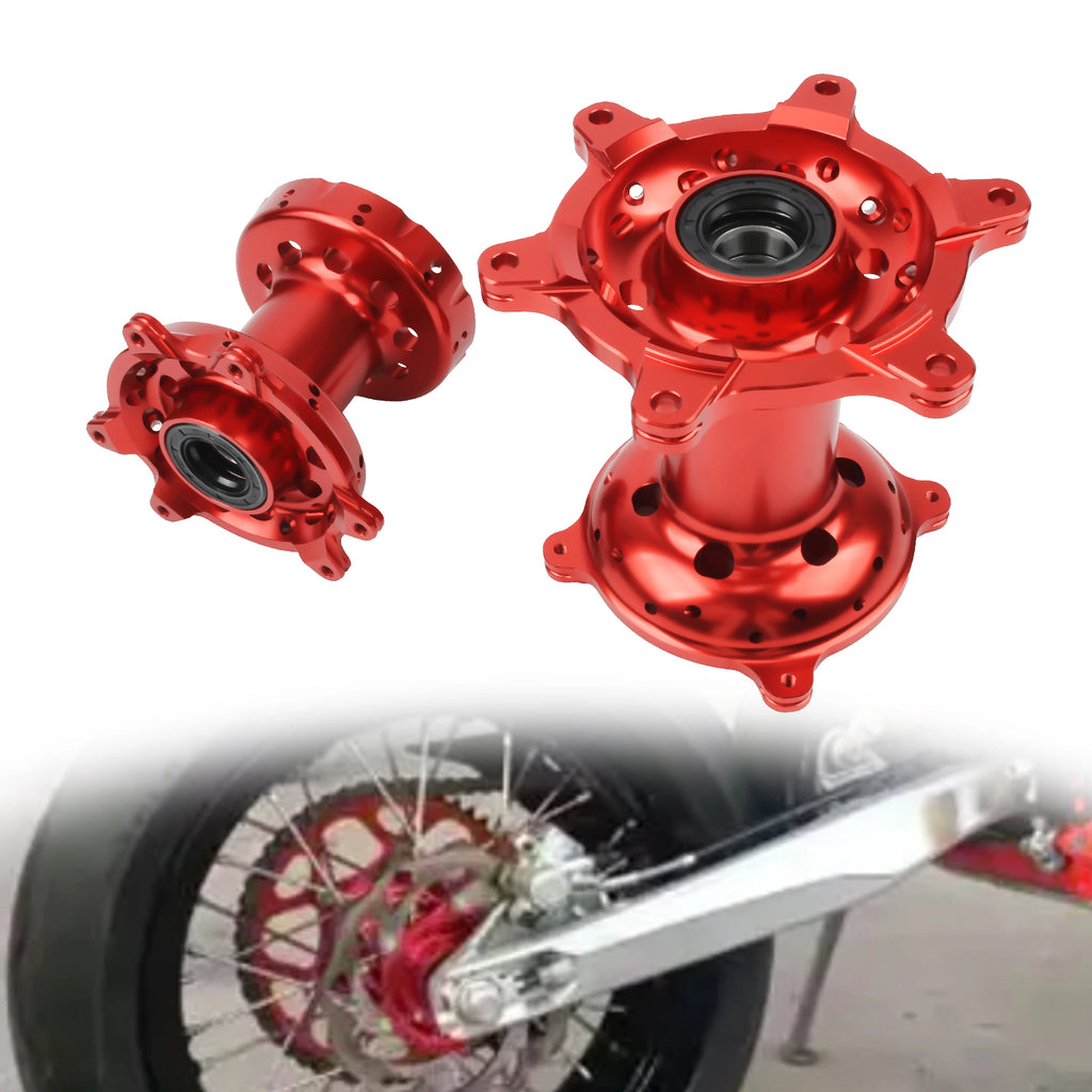 Motorcycle Universal Front Rear Wheel Hub 36 Holes CNC Aluminum For Honda CR CRF 125 250 450R 450X Dirt Bike Replacement Parts