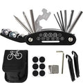Bicycle Repair Tool Kit, 15-in-1/16-in-1 Multi-Function Puncture Repair Set for Bike Maintenance