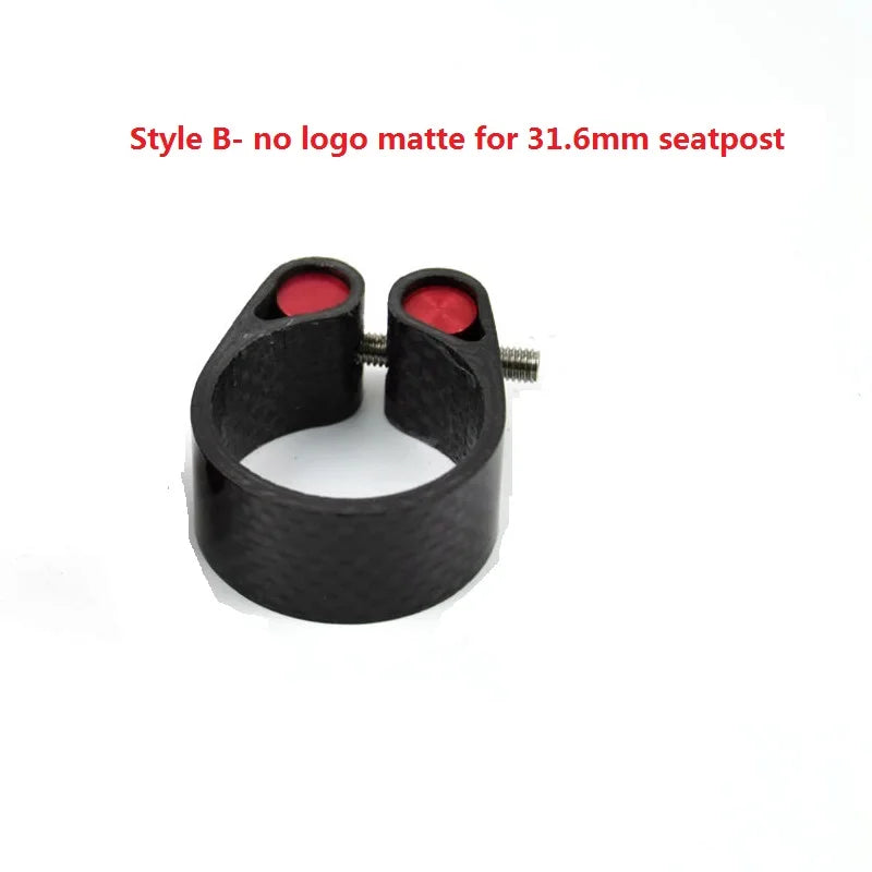 EC90 Full Carbon Fiber MTB Cycling Seatpost Clamp, Road Bicycle Post Seat Clip, 27.2mm, 30.8mm, 31.6mm, New