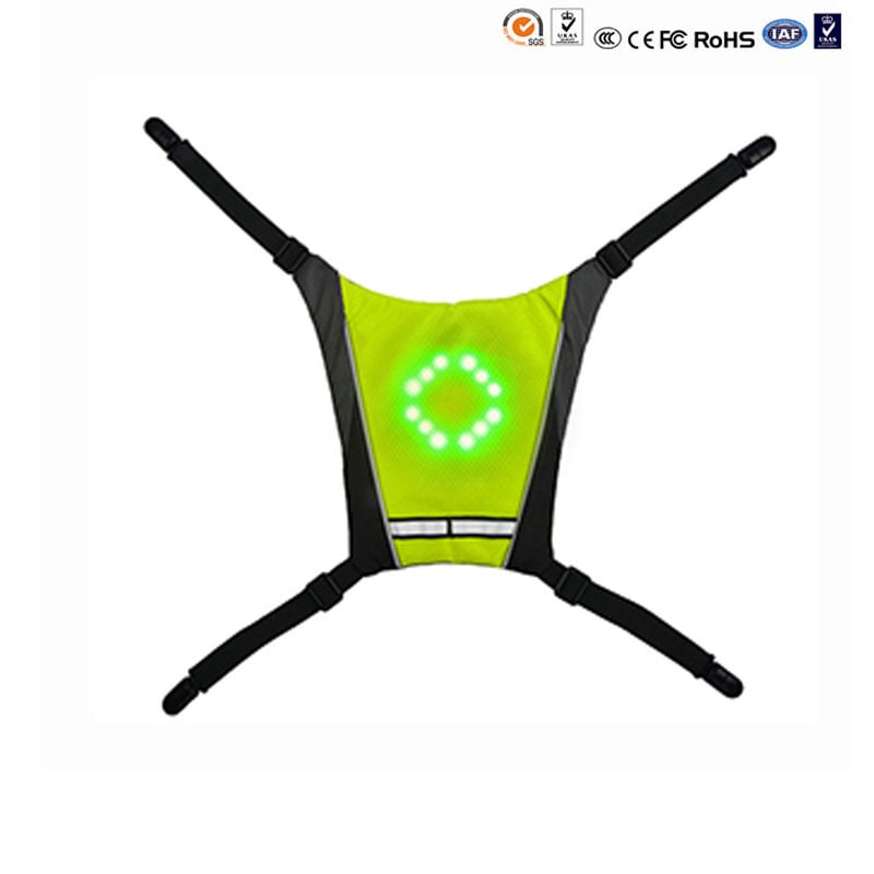 LED Backpack for Bicycle Safety