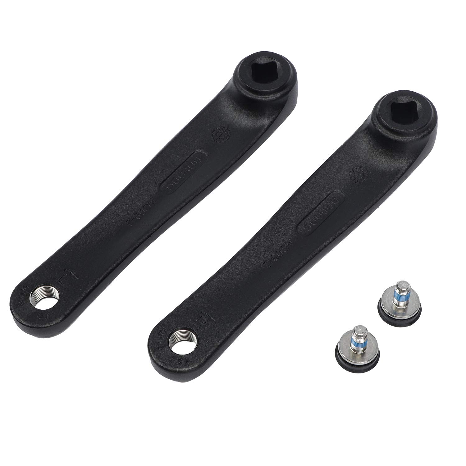 Forbestcy Crank Arm 170mm for Bafang Electric Bicycle Metal Crank Mid Drive Cranksets Electric Bikes Part & Accessory BBS01 BBS02 BBSHD Mid Motor Conversion Kit E-Bike Crank Leg
