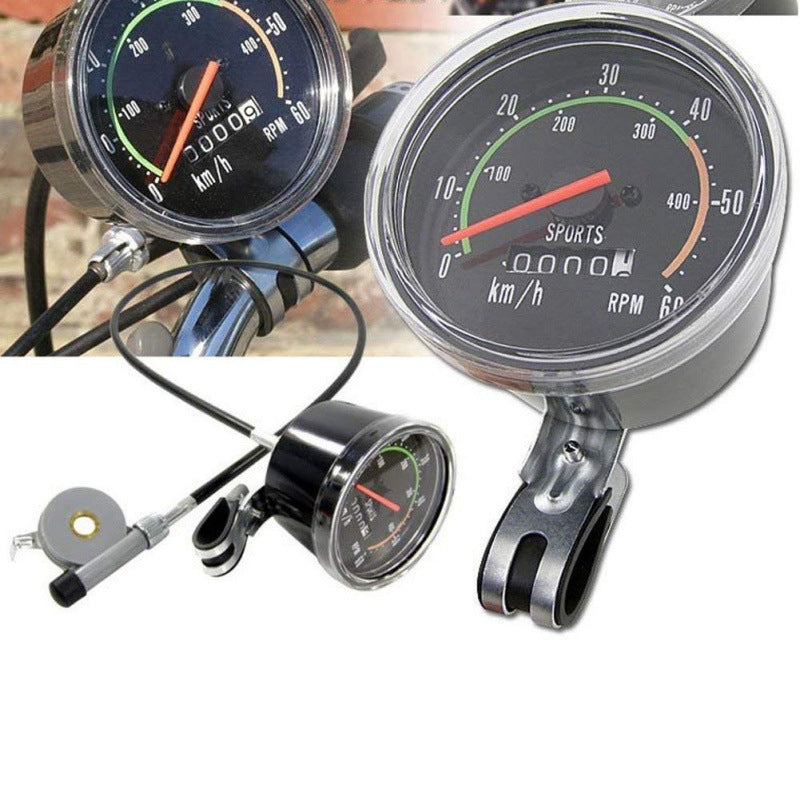 Universal Bicycle Mechanical Speedometer for Tricycles