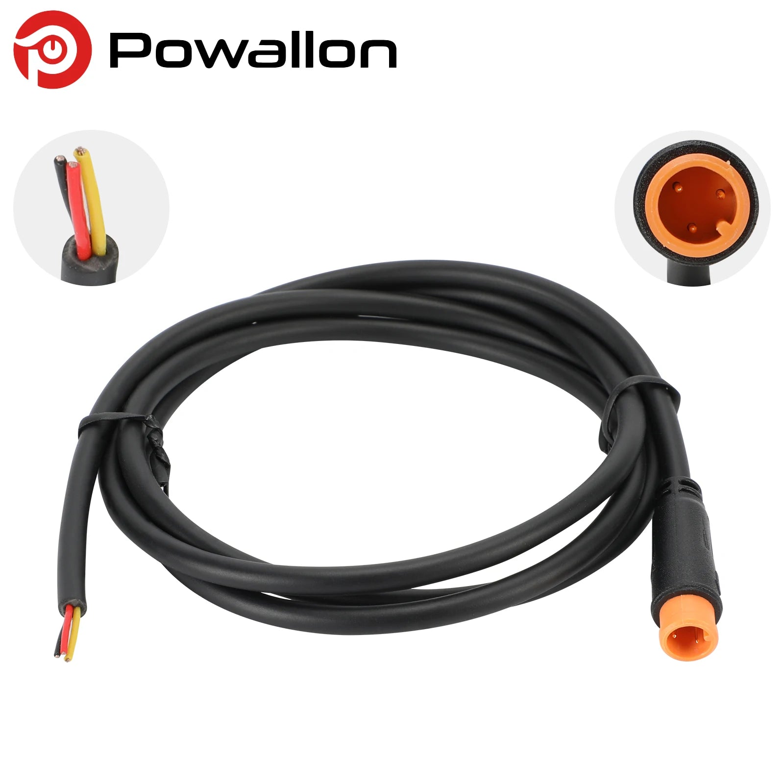 M8 Male Female Extension Cable for BAFANG E-Bike Motor | 2/3/4/5 Pin Conversion Connector Cable 60cm 90cm Ebike Accessories