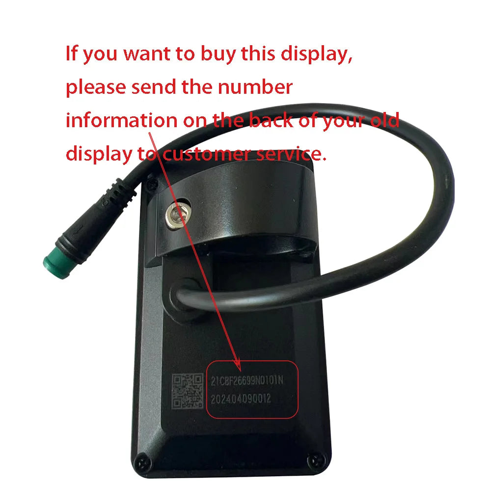 KD21C 48V E-Bike LCD Display – Electric Scooter Conversion Kit Key Instrument Bicycle Accessory