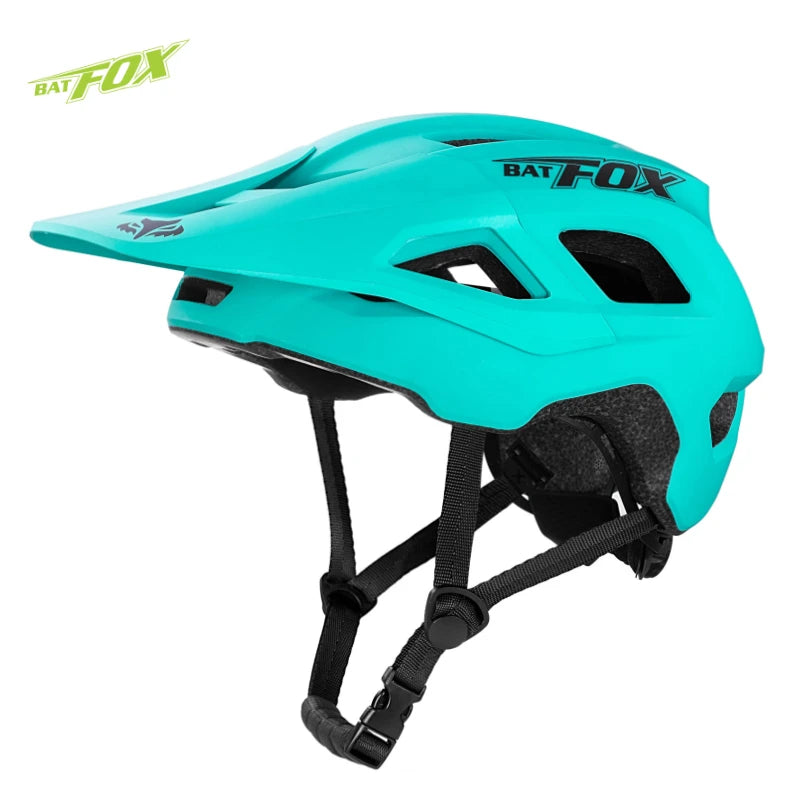 BATFOX Mountain Bike Helmet Can install a sports camera Electric Cycling Gear Safety Cap Men Women bat fox MTB Bicycle Helmets