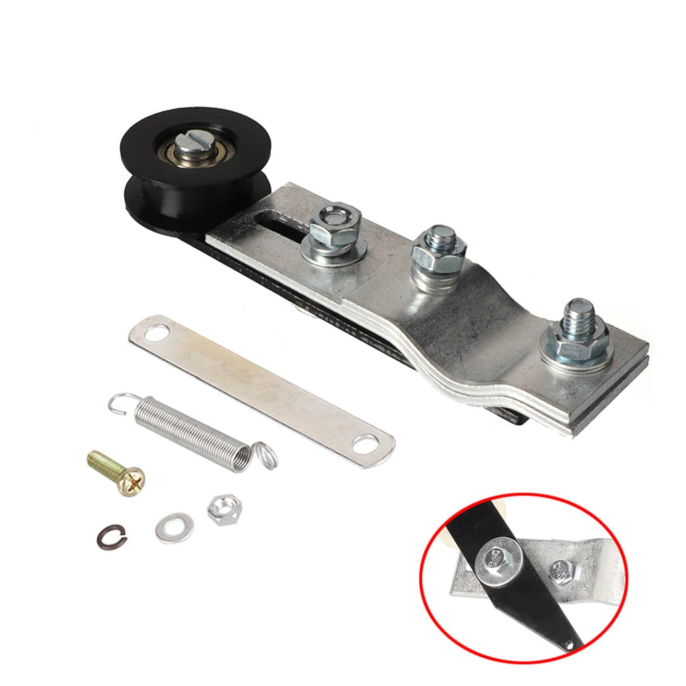 Spring Bearing Chain Idler Tensioner Adjustable Bracket Pulley Kit For 49cc 60cc 66cc 80cc Gas Engine Motorized Bicycle Parts