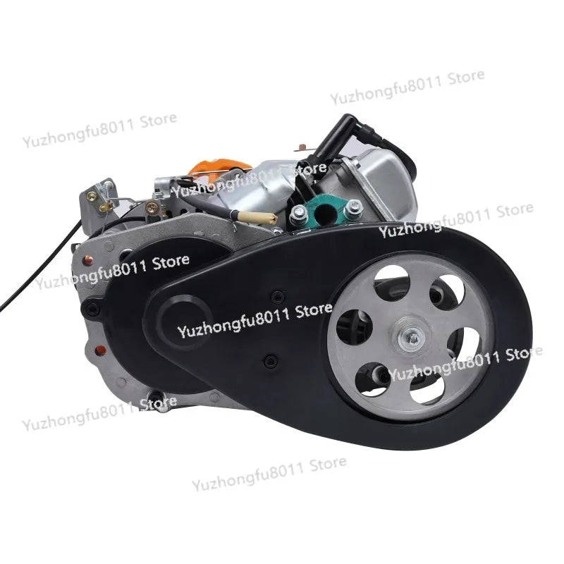 100CC Motorized Bicycle Kit Bike Engine Set Single Cylinder 4-Stroke Air-cooling System Gas Petrol Motorized Engine 3HP 2KW