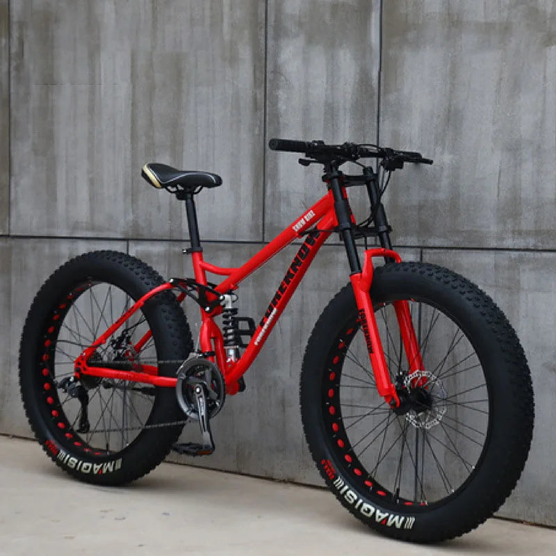 Popular New Beach Cruiser 26'' 4.0 New Design Mountain Type Fat Bike /snow Mountain Bike