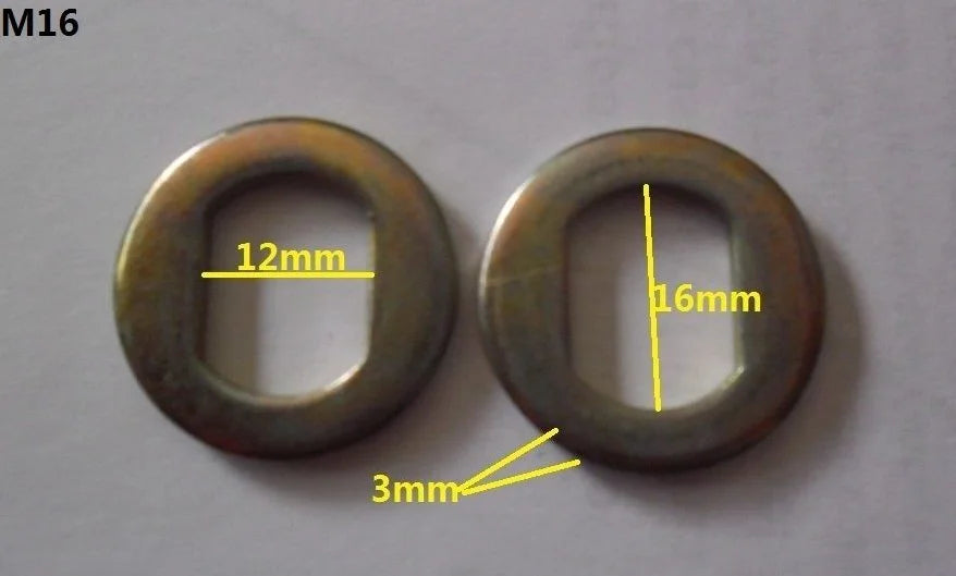 12MM/14MM/16MM Electric bicycle E-bike Axle lock nut / lock washer /spacer /torque arm e-bike accessories