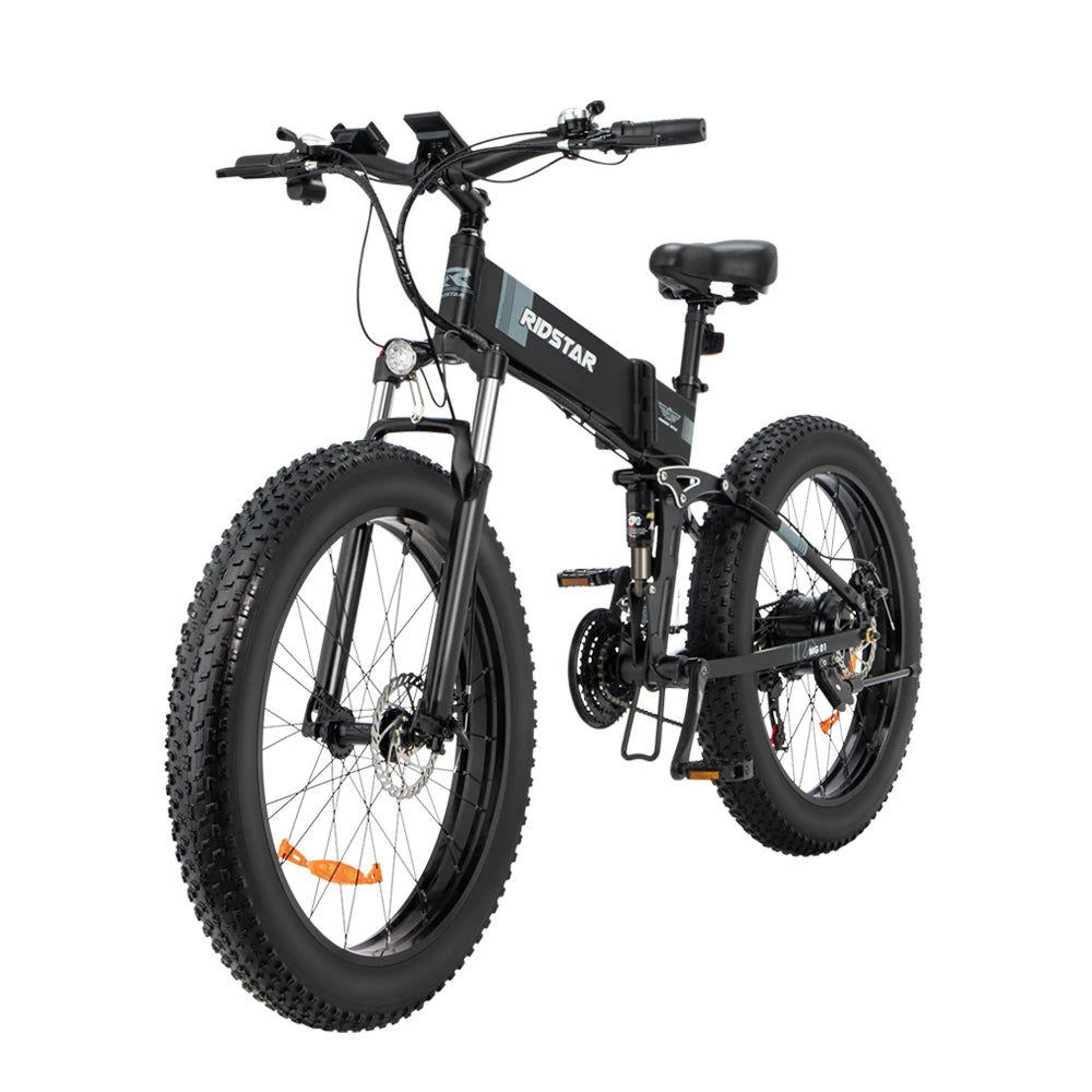 Powerful 1000W Electric Bike for Adults, 26” Fat Tire All Terrain Bicycle, Budget-Friendly Commuter
