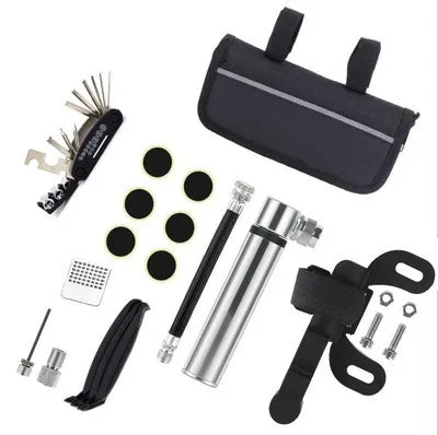 Bicycle Repair Tool Kit, 15-in-1/16-in-1 Multi-Function Puncture Repair Set for Bike Maintenance