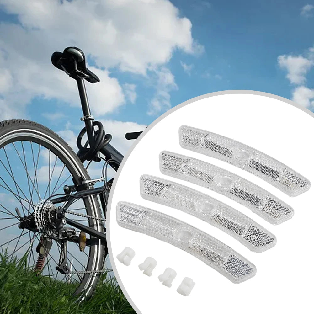 Brand New Bike Spoke Reflectors Road Bike Warn Spoke Safety Reflector Lights Bicycle Wheel Rim Lights Cycling Accessories Parts