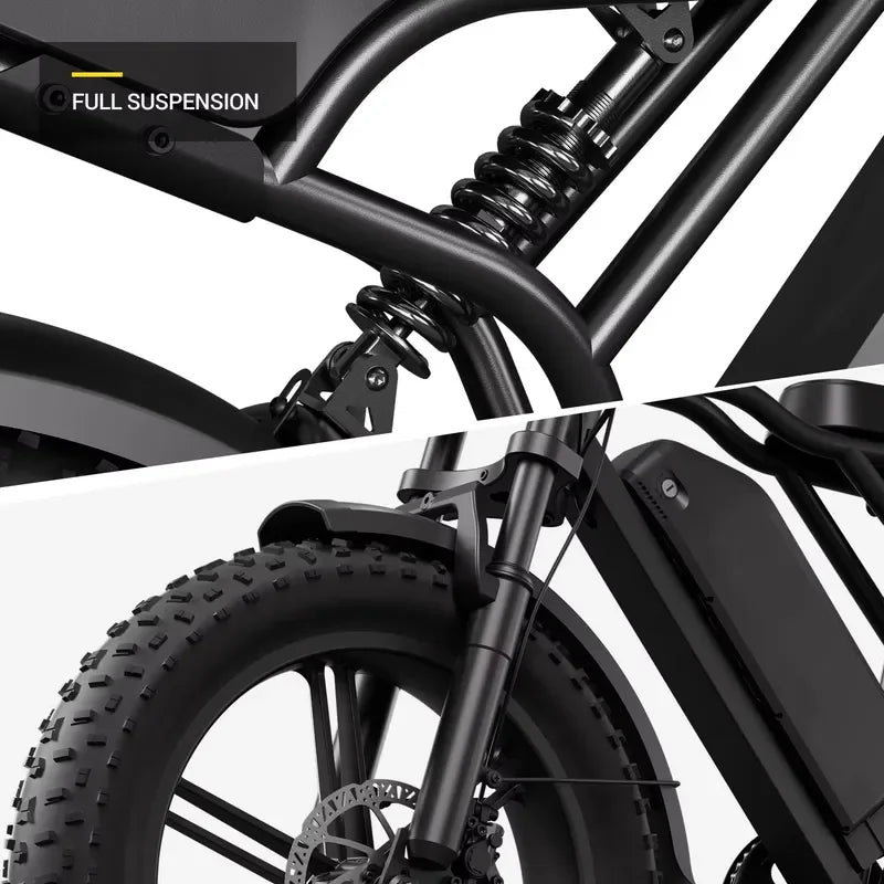 Wholesale Price Electric Bikes 7 Speed 20 Inch Bike V20 PRO E-Bike for Adults Tire Ebike Hybrid Bikes V20 Fatbike