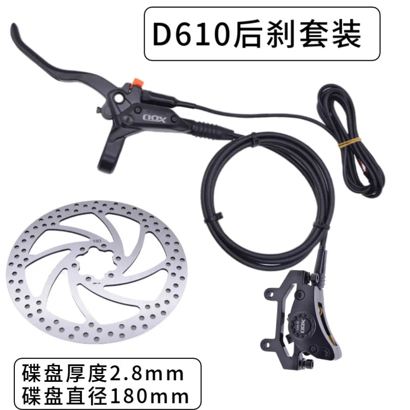 Original E-bike Brake Hydraulic Disc Cut Off Power Brake XOD 2Pin Waterproof Plug DIY Assembly Ebike Scooter Front Rear Brakes