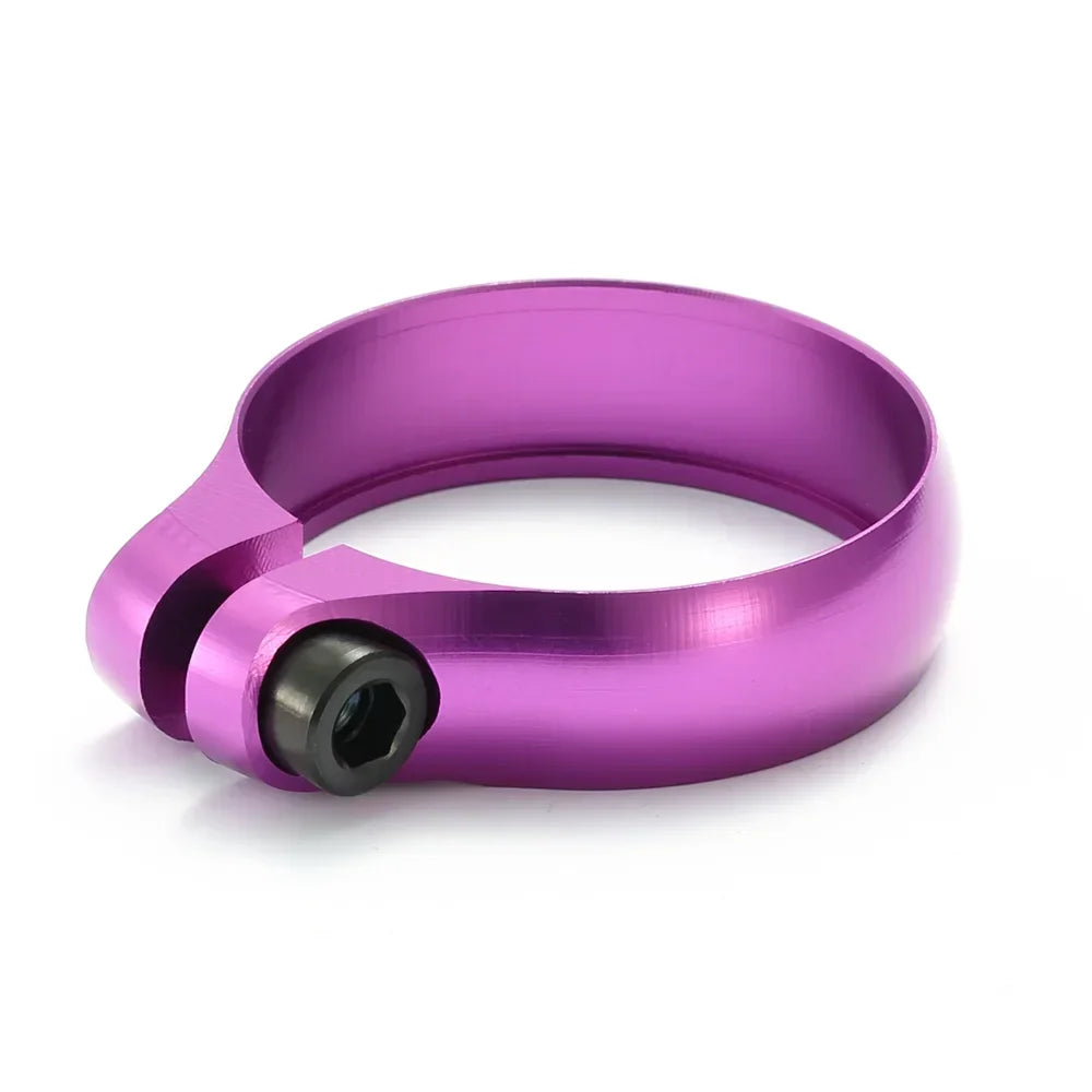 Ultralight Bicycle Seat Post Clamp CNC Alloy Titanium Saddle Clamp for 27.2/30.8/31.6mm Mountain Bike Seatpost Cycling Parts