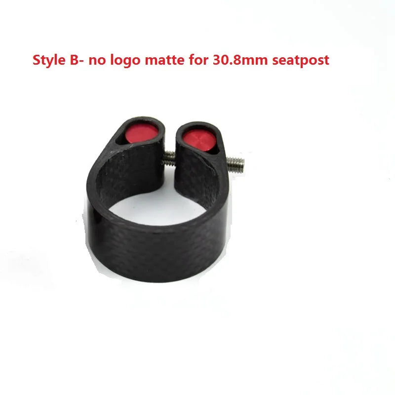 EC90 Full Carbon Fiber MTB Cycling Seatpost Clamp, Road Bicycle Post Seat Clip, 27.2mm, 30.8mm, 31.6mm, New
