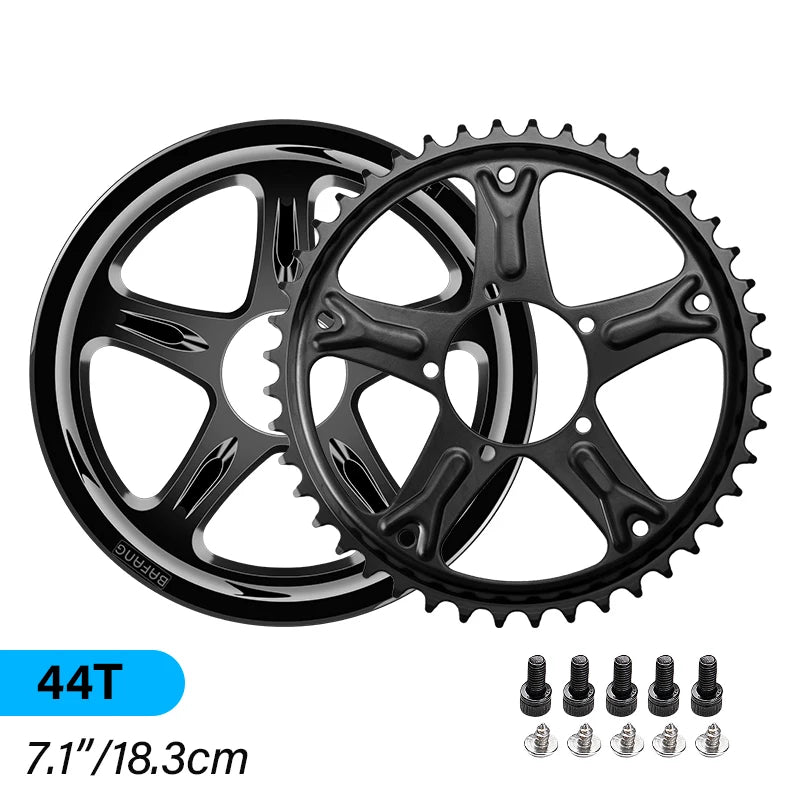 BAFANG Electric Bike Chainwheel BBS01B BBS02B BBSHD Mid Motor Chainring Sprocket 44T 46T 48T 52T EBike Conversion Accessories