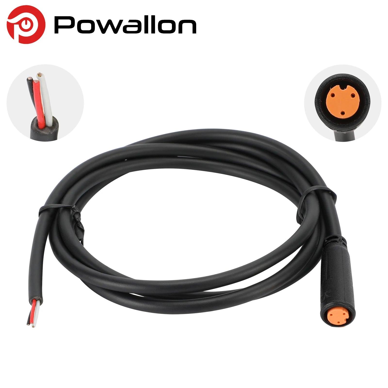 M8 Male Female Extension Cable for BAFANG E-Bike Motor | 2/3/4/5 Pin Conversion Connector Cable 60cm 90cm Ebike Accessories