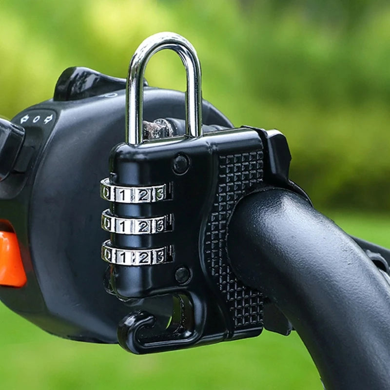 Universal Helmet Lock And Storage Hook For Motorcycles Scooters E Bikes Weather Resistant Material Space Saving Design H9EE