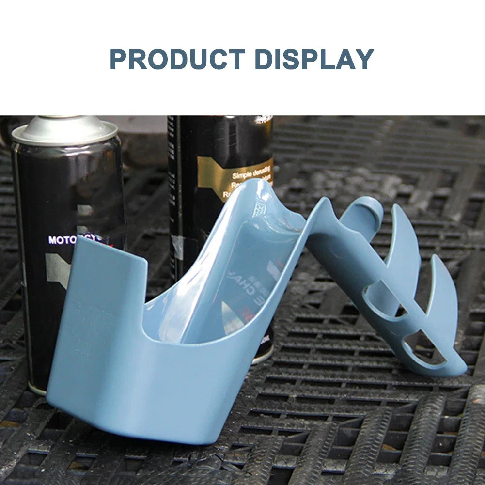 4-in-1 Motorcycle Chain Cleaning Kit Oil Storage Box Anti Spray Scrubber Lubrication Tool for Bike Chain Maintenance