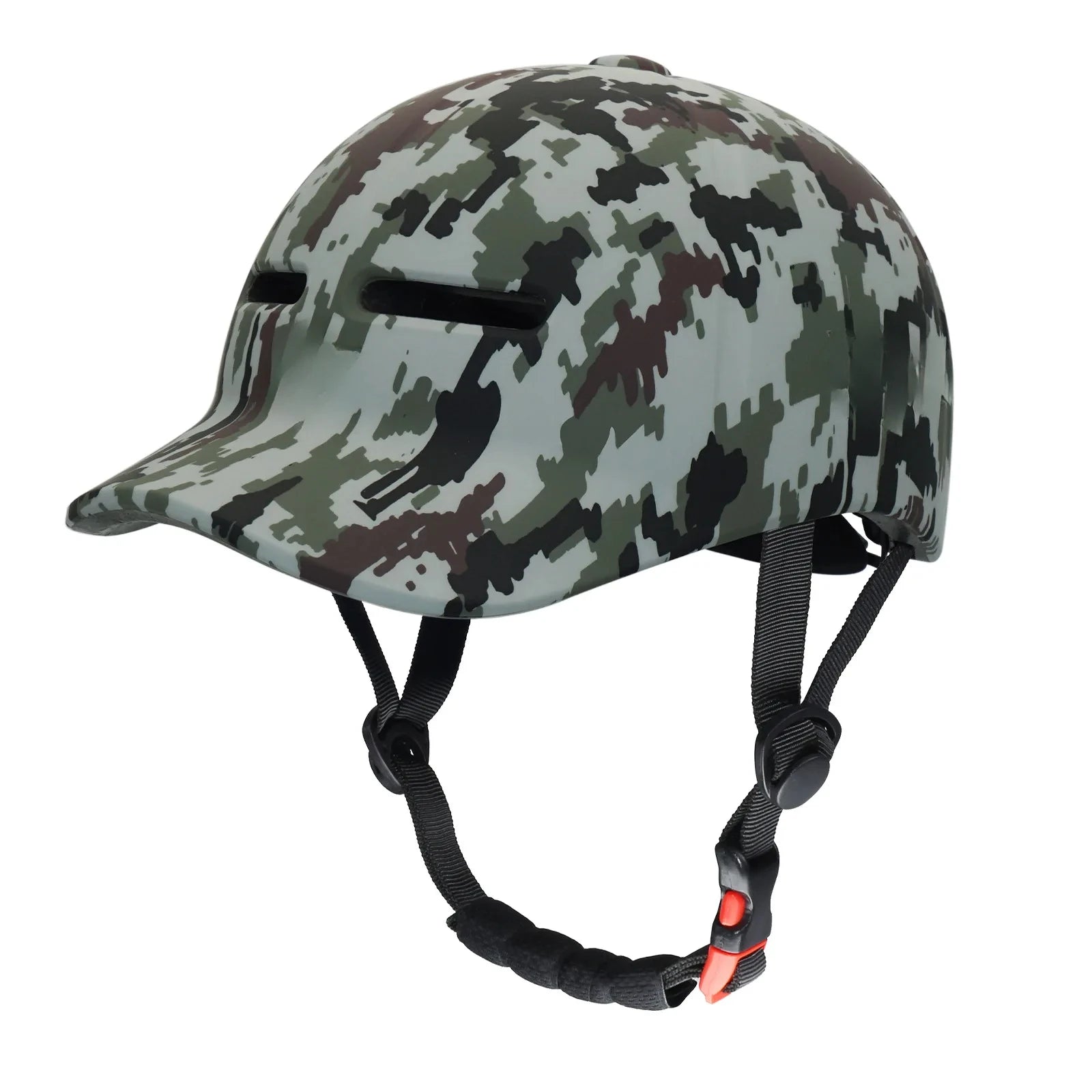 Ventilated Moto-Style Bike Helmet - Certification for E-Bicycle and Scooter & Urban Commuting