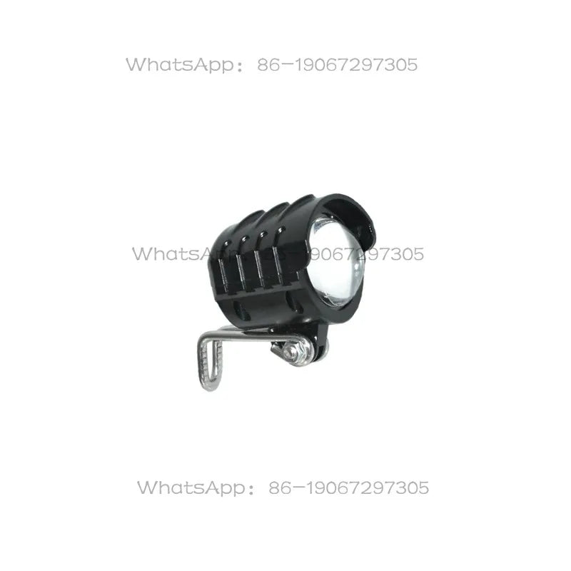 36V2.7W/48V3W Universal 90LUX Headlight Low Beam + Speaker D-022 Waterproof Wire Electric Bicycle Light
