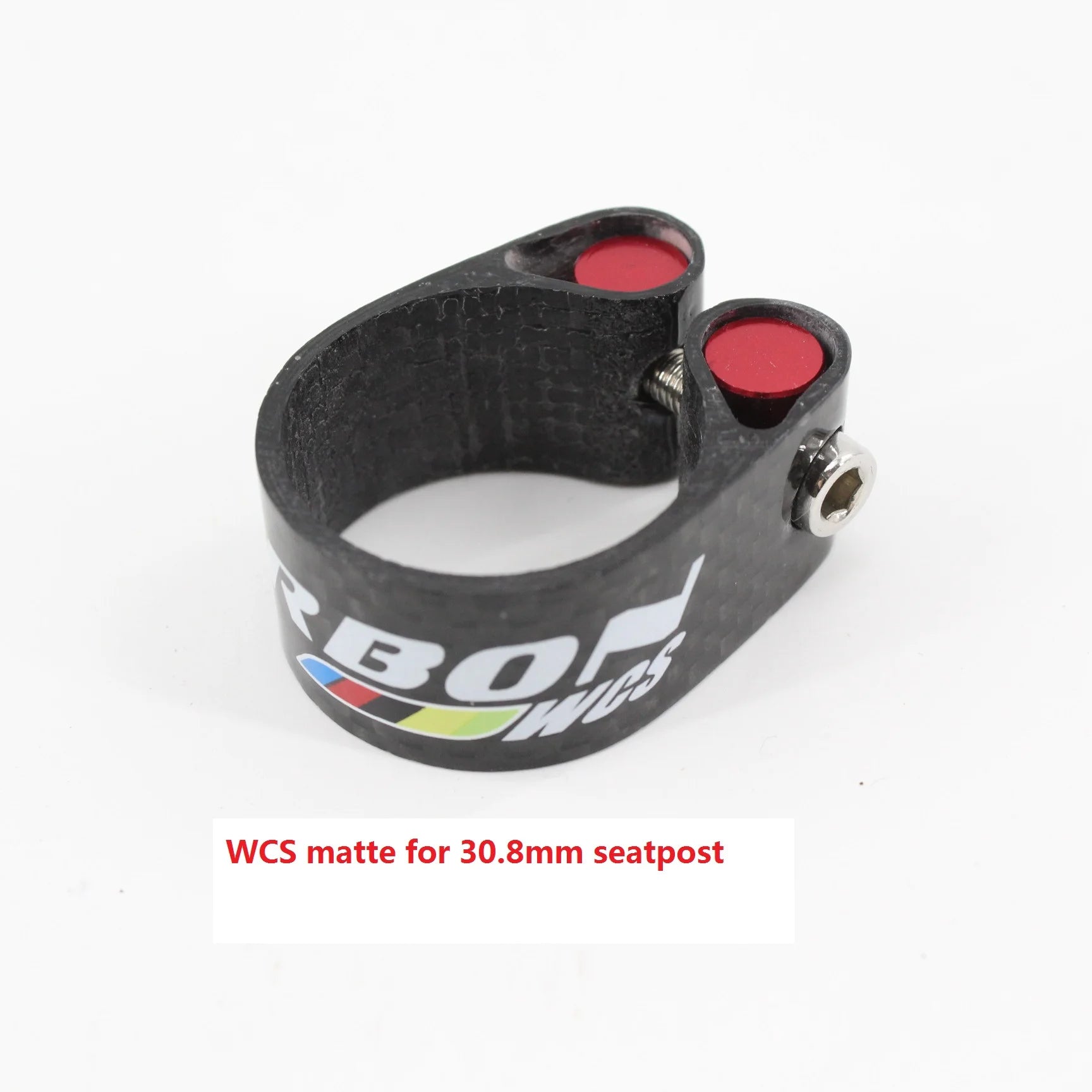 EC90 Full Carbon Fiber MTB Cycling Seatpost Clamp, Road Bicycle Post Seat Clip, 27.2mm, 30.8mm, 31.6mm, New