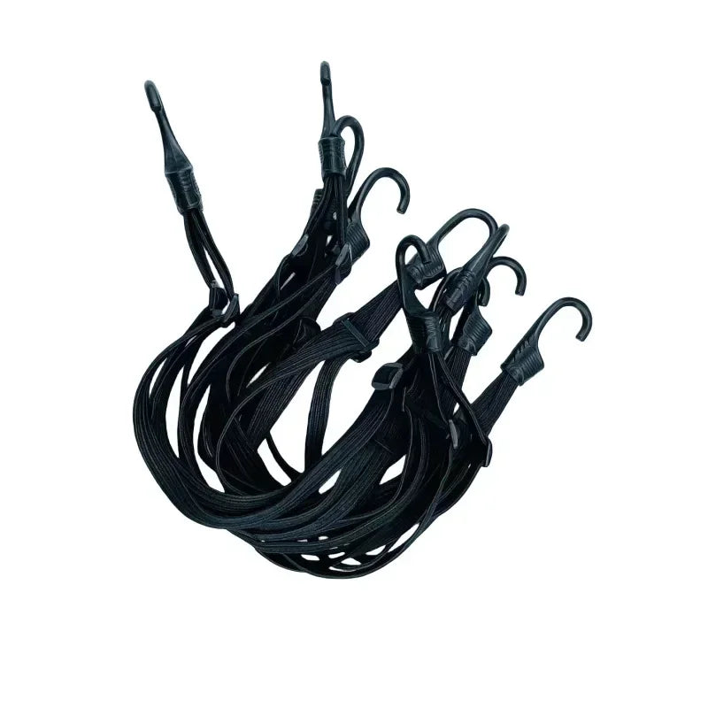 High-Elasticity Motorcycle Helmet Tie-Down Strap | Adjustable Luggage Elastic Cord for E-Bike/Motorcycle | Durable Accessories