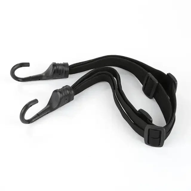 High-Elasticity Motorcycle Helmet Tie-Down Strap | Adjustable Luggage Elastic Cord for E-Bike/Motorcycle | Durable Accessories