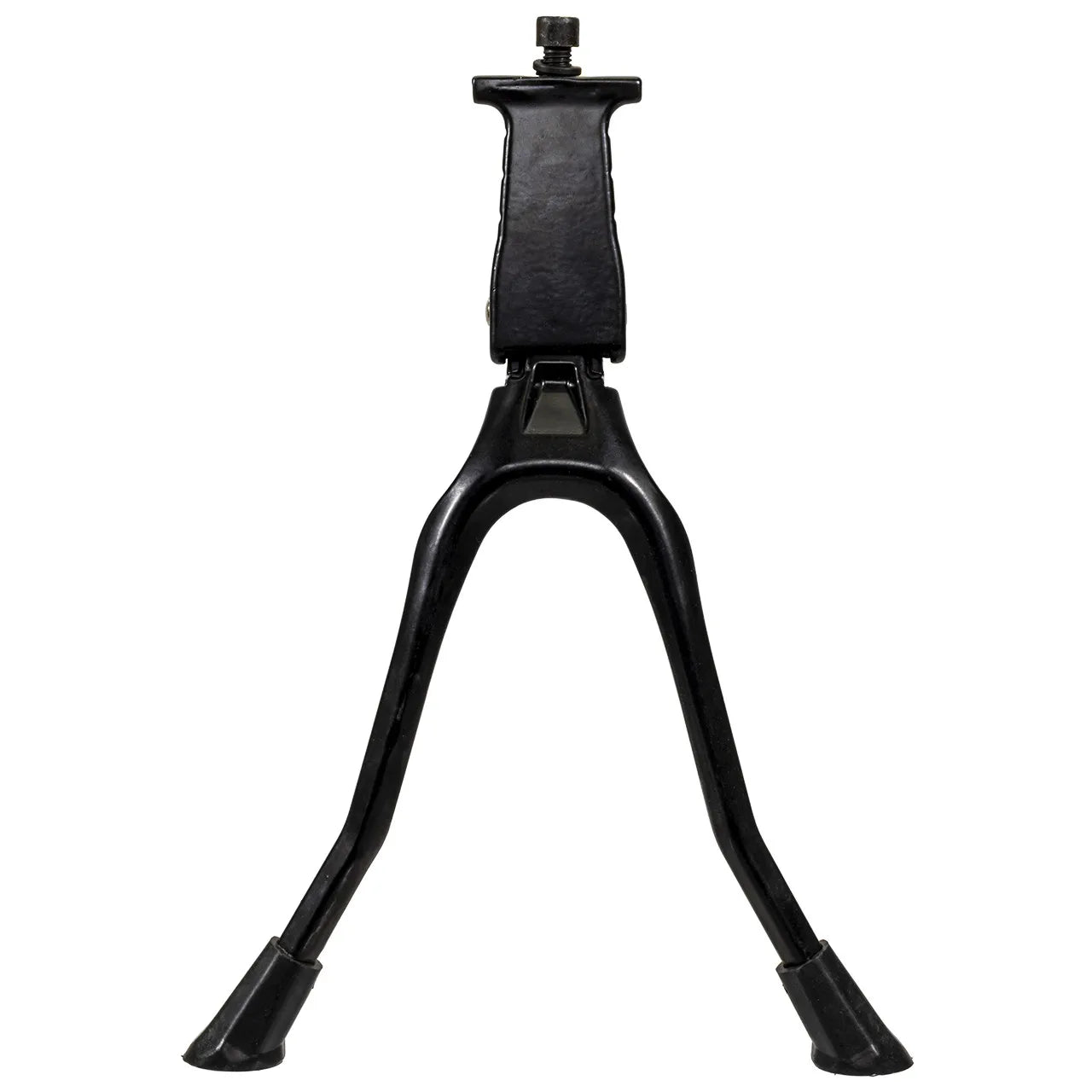 Mid / Center Frame Double Leg Fork Kickstand for Motorized Bicycles & Gas Bikes