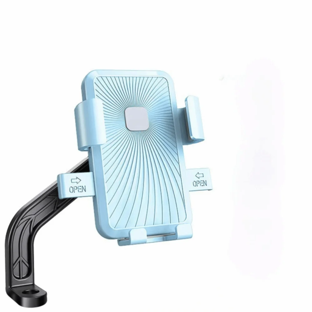 Shock Absorbing Design Bike Handlebar Mobile Holder Fixed Bracket Shockproof Bicycle Phone Mount Practical