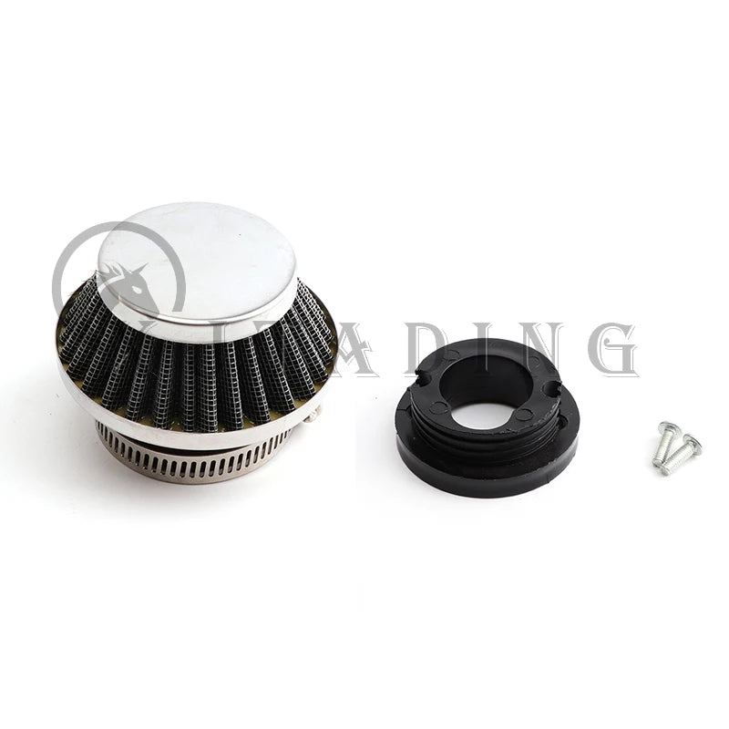 47cc 49cc 2-Stroke Air Filter with Connector for Pocket Bike, Mini Quad ATV & Go Kart