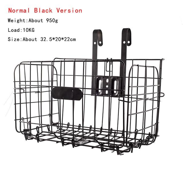 Metal Universal Bicycle Basket for Folding Bikes