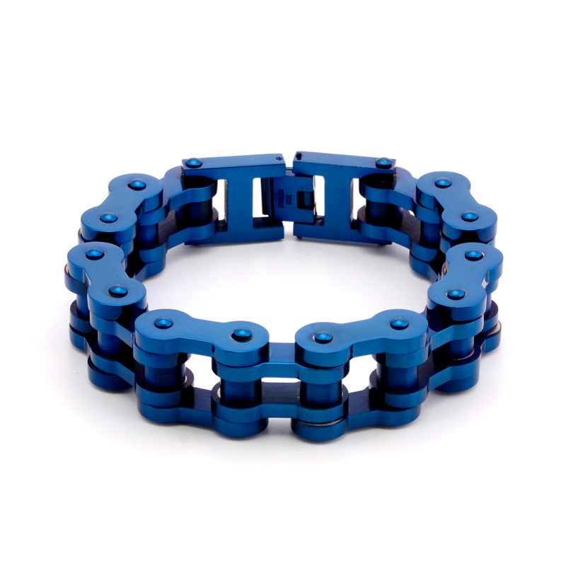 Thick 316L Titanium Steel Bicycle Chain for Men