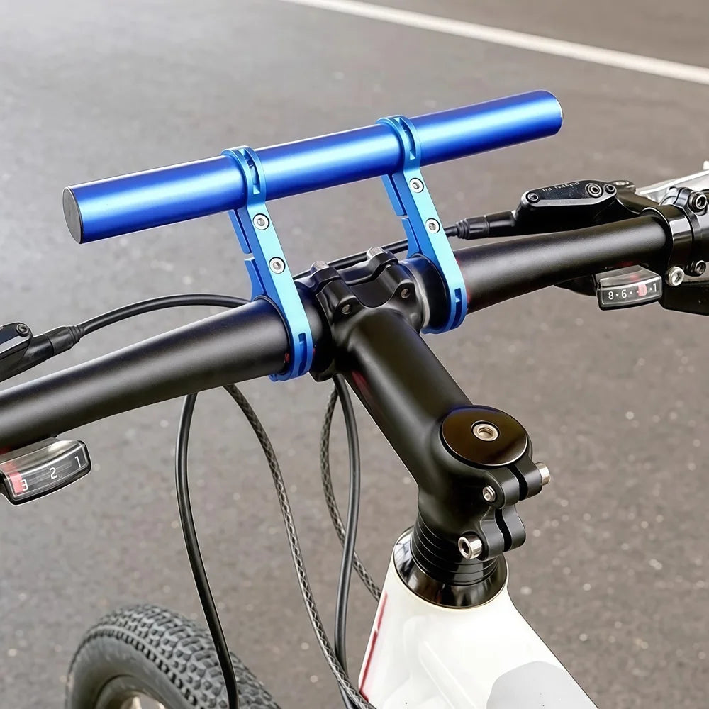 10/20/30cm Motorcycle Handlebar Extender Bracket Bike Bicycle Scooter Parts Mobile Phone Holder Support Headlight Mount Stand