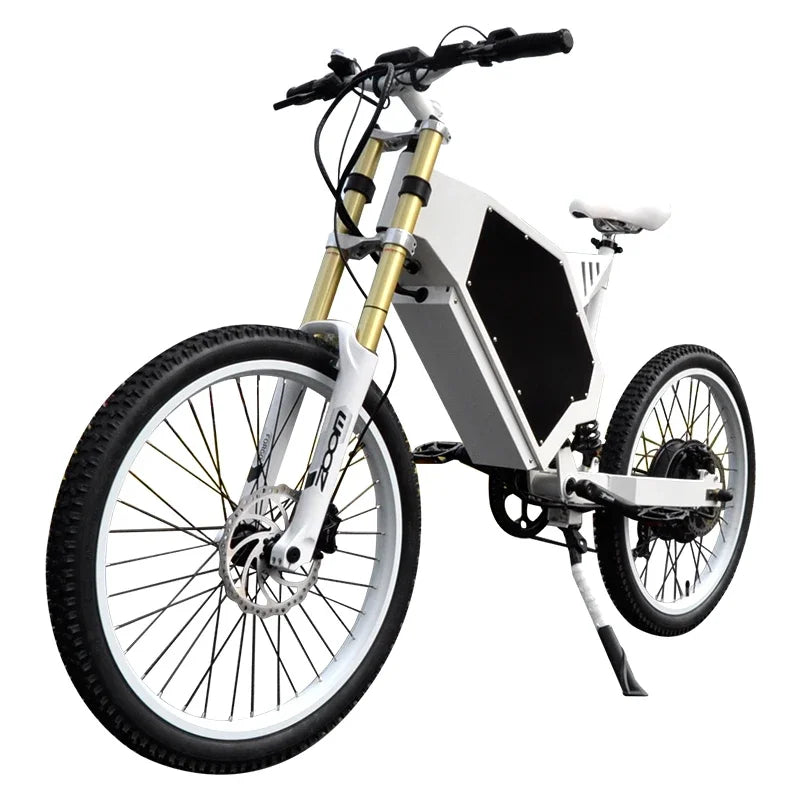 1000W 48V Fat Tire Electric Mountain Bike for Adults – Beach Cruiser E-Bike with Big Tires