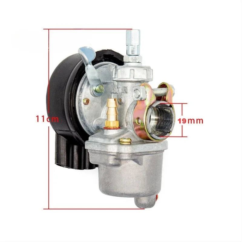 Carburetor With Air Filter For 49cc 60cc 66cc 80cc Carburetor 2 Stroke Engine Motorized Bicycle Carb Carby Motorcycle Bike Parts