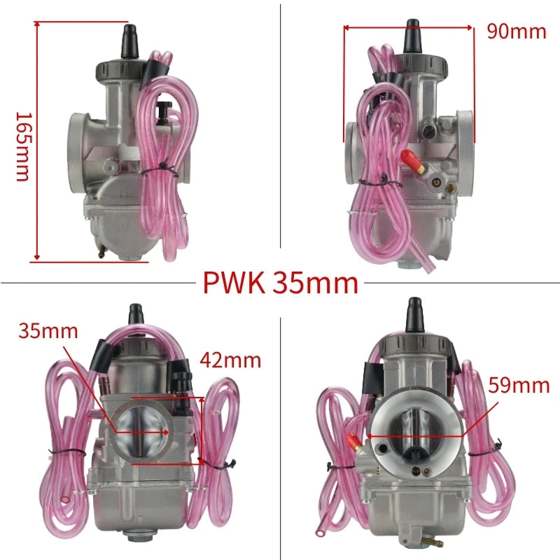 PWK 33-42mm Racing Carburetor for KTM 380 EXC ATV Enduro Dirt Bike Motorcycle
