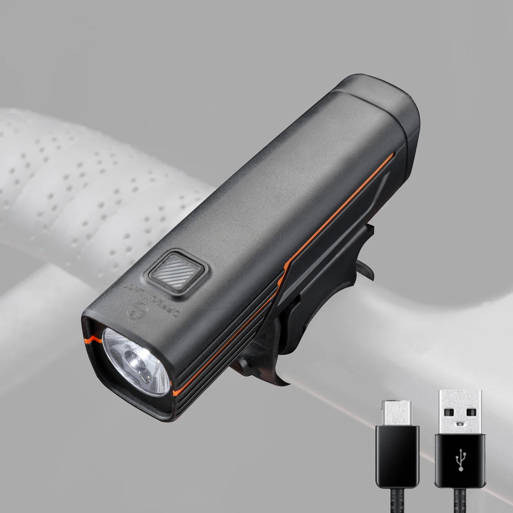 Bicycle Light Waterproof Bike Lamp Type-C Charging MTB Road Cycling Headlights High Lightness Daytime Safety Night Illumination