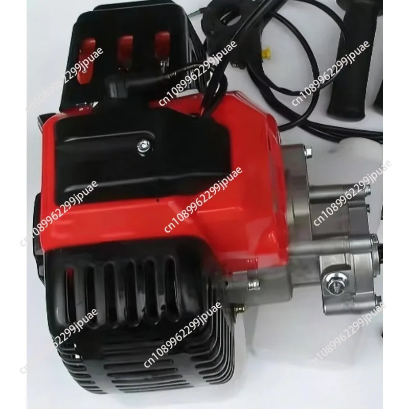 DIY 49cc Two Stroke Bicycle Gas Engine Assembly Motorized Bike Conversion Kit With T8F Chain Parts