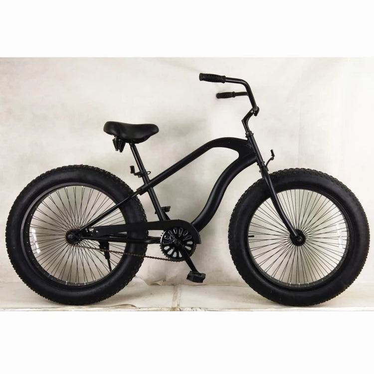 24inch China Factory Production Custom logo Fat Tire Exercise Adult Road Beach Cruiser  Bike