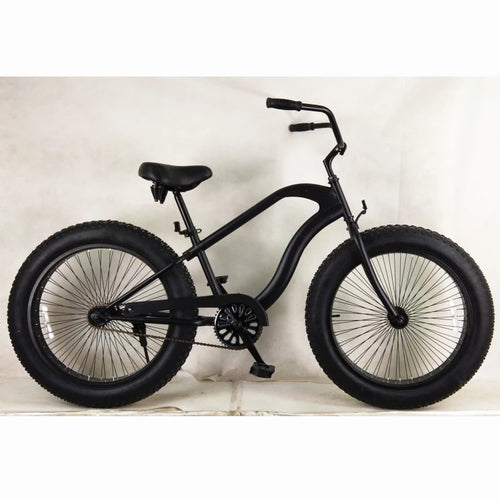 24inch China Factory Production Custom logo Fat Tire Exercise Adult Road Beach Cruiser  Bike