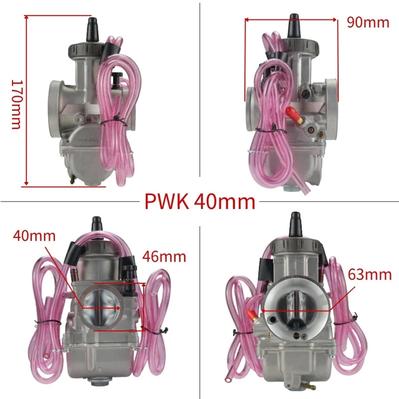 PWK 33-42mm Racing Carburetor for KTM 380 EXC ATV Enduro Dirt Bike Motorcycle