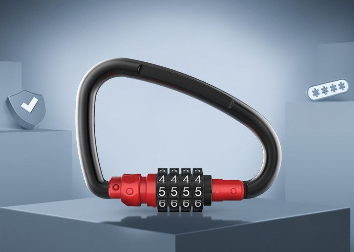 Combination Hook Lock for Bicycles